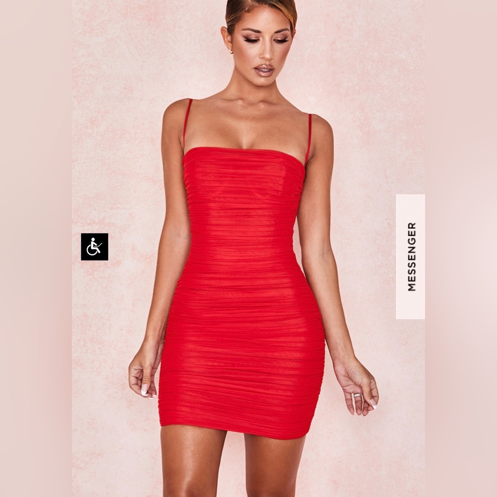 House of CB black dress